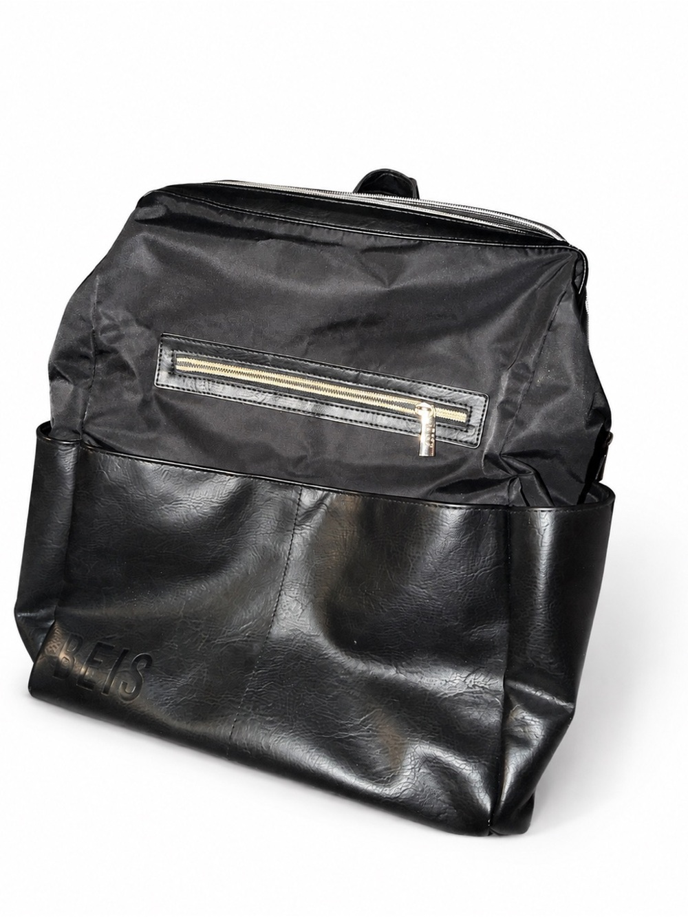 BÉIS Black Backpack / Diaper Bag – Large Size
